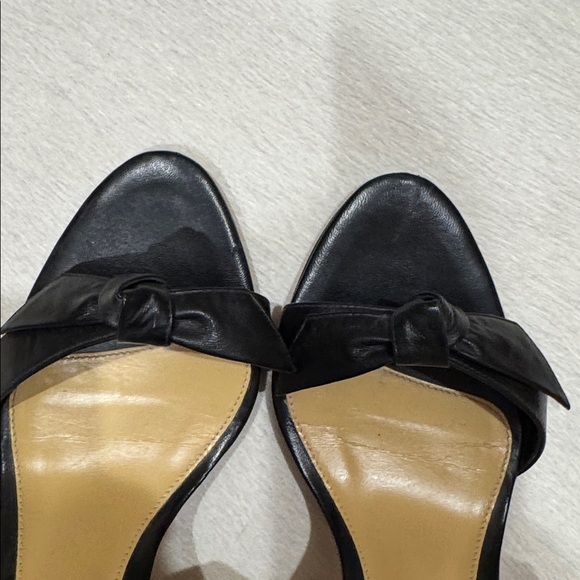 Alexandre Birman Black Bow Heels